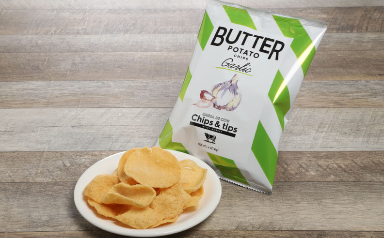 ガーリックバターポテトチップス
